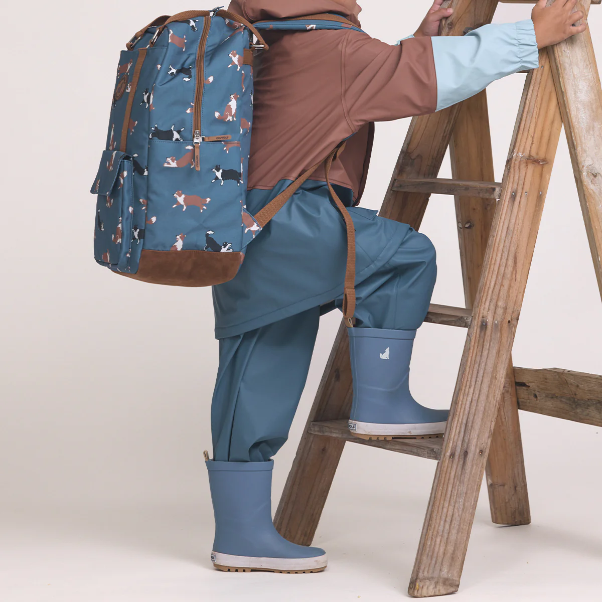 Rain Boots Highland Blue - Image 2