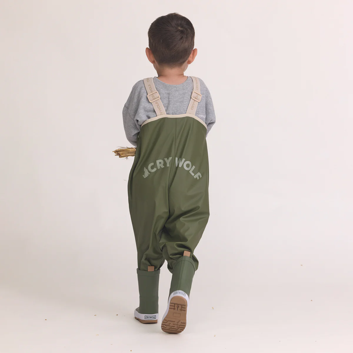 Rain Boots Olive - Image 5