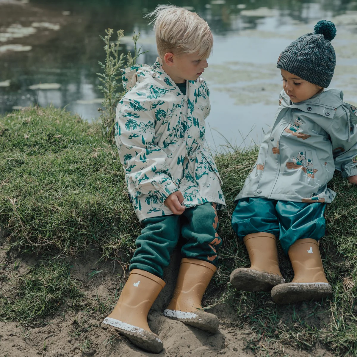 Rain Boots - Tan - Image 4