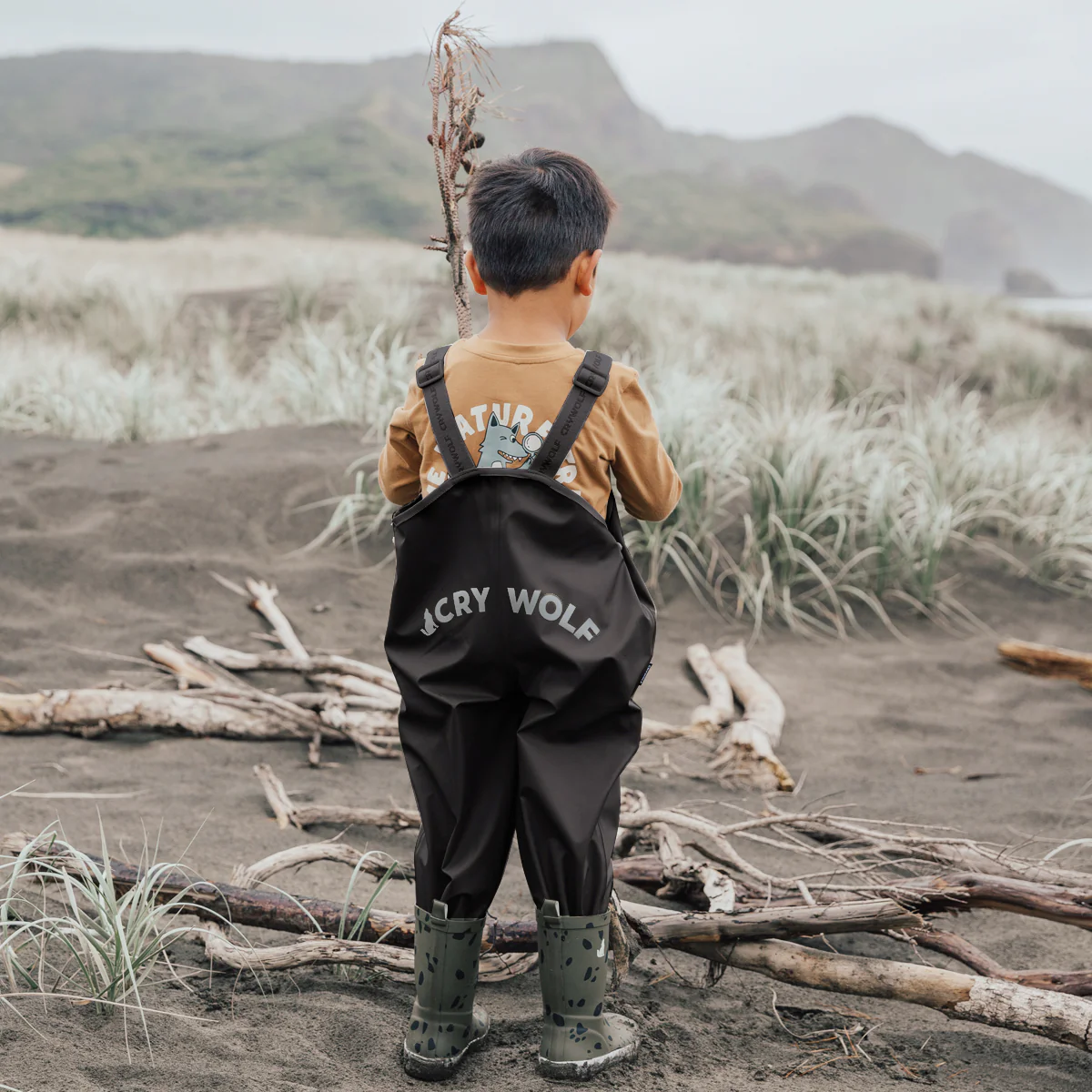 Rain Overalls - Black - Image 2