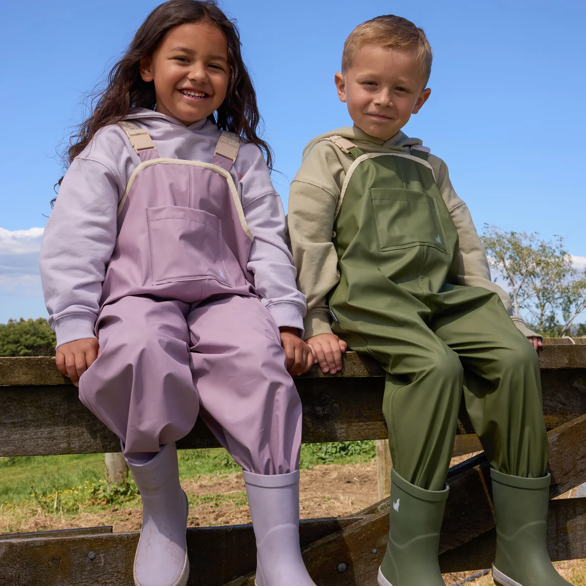 Rain Overalls Heather - Image 7