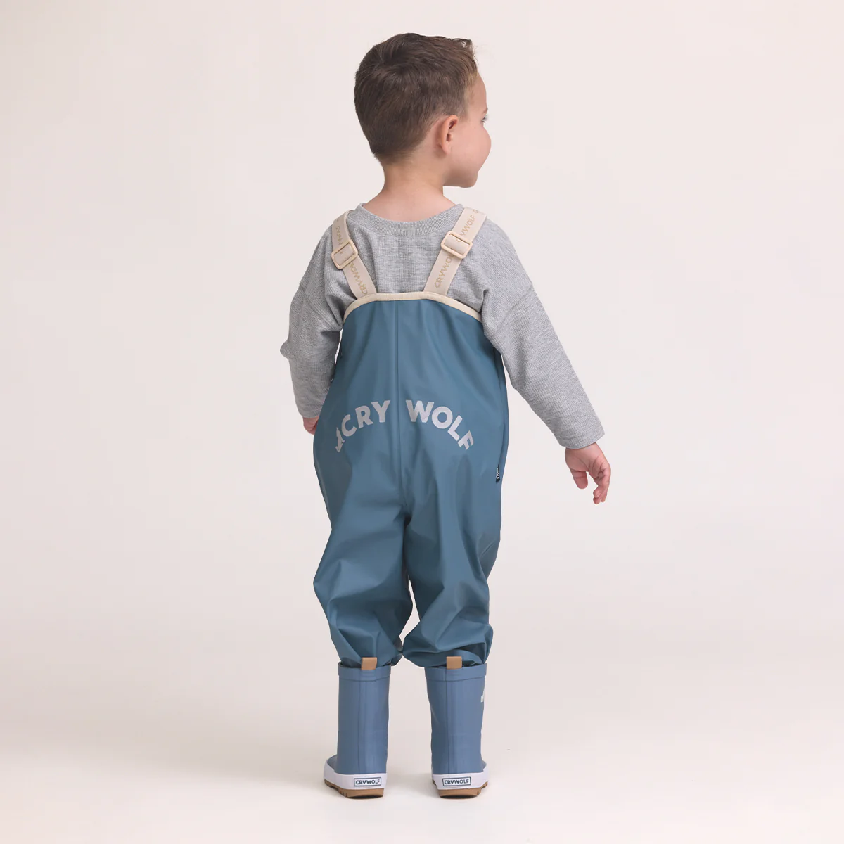 Rain Overalls Highland Blue - Image 4