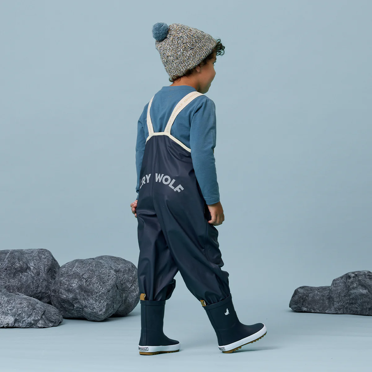 Rain Overalls - Indigo - Image 4