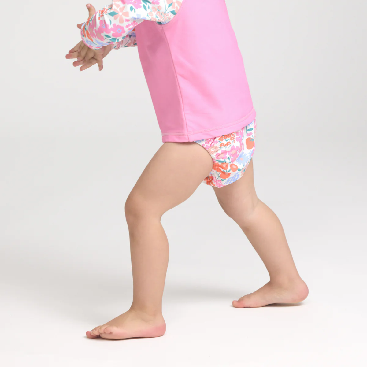 Reusable Swim Nappy - Berry Garden - Image 2