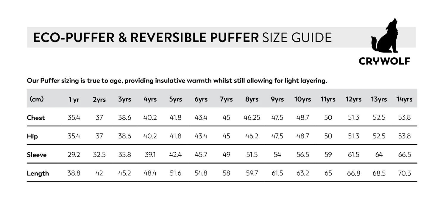 Crywolf Reversible Eco Puffer - Terracotta Wolf - Image 11