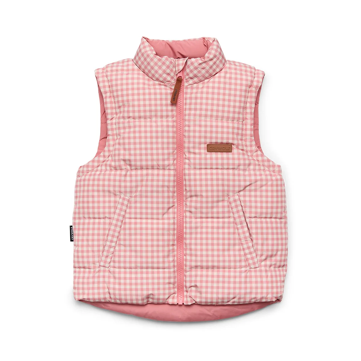 Reversible Eco-Vest Rose Gingham