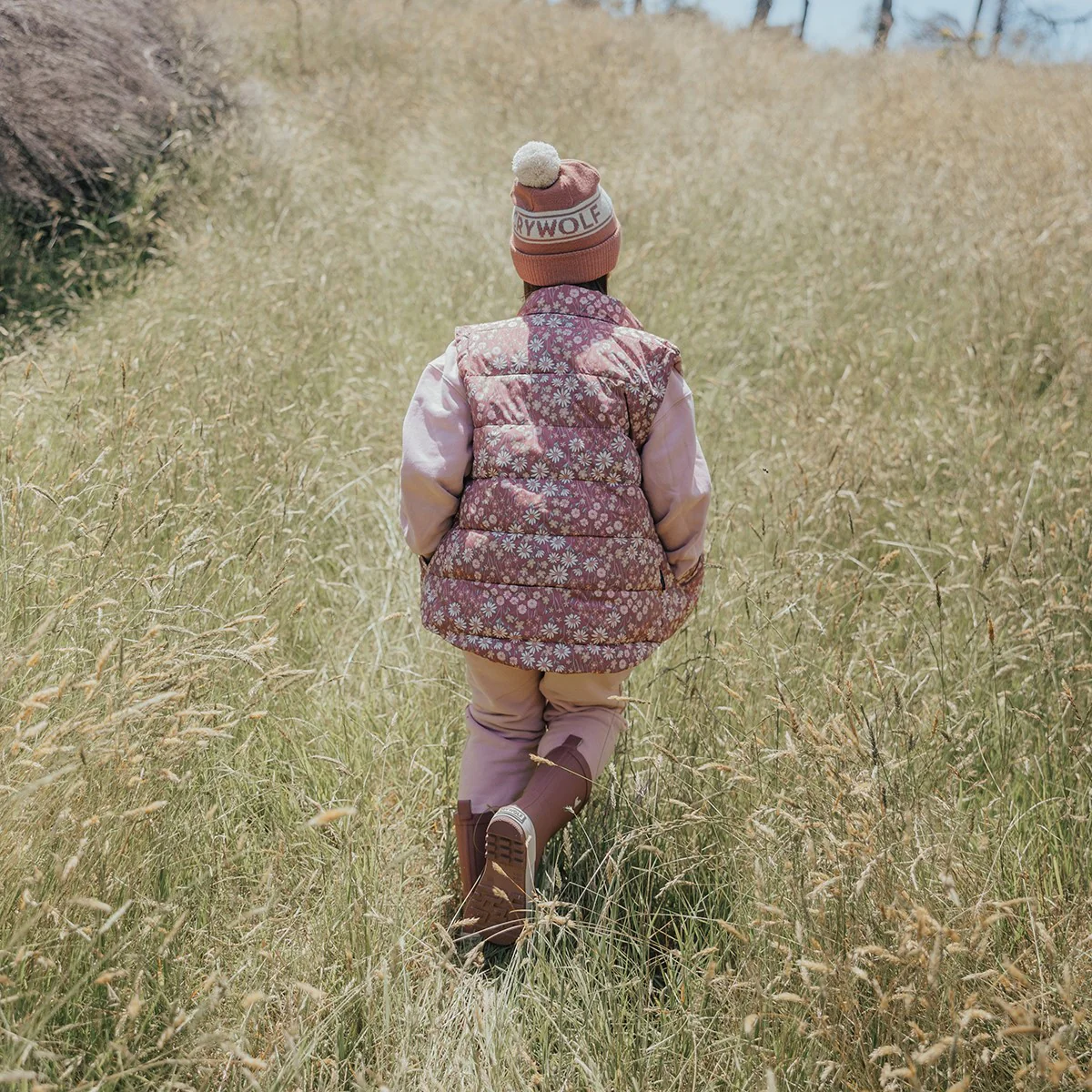 Reversible Vest - Rosewood Floral - Image 3