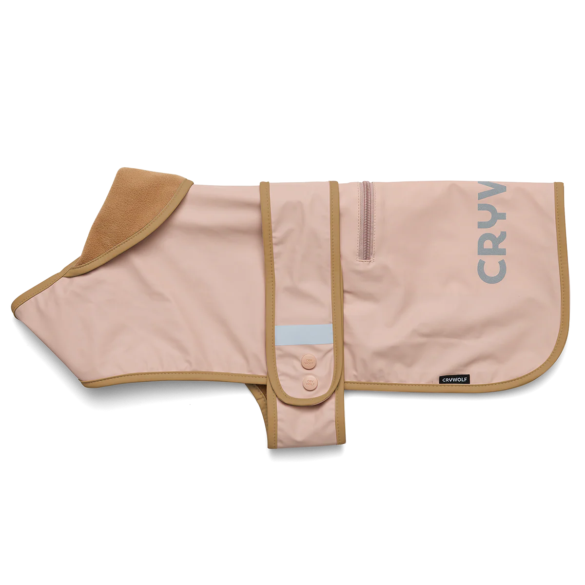 Crywolf Ruff Jacket - Dusty Pink