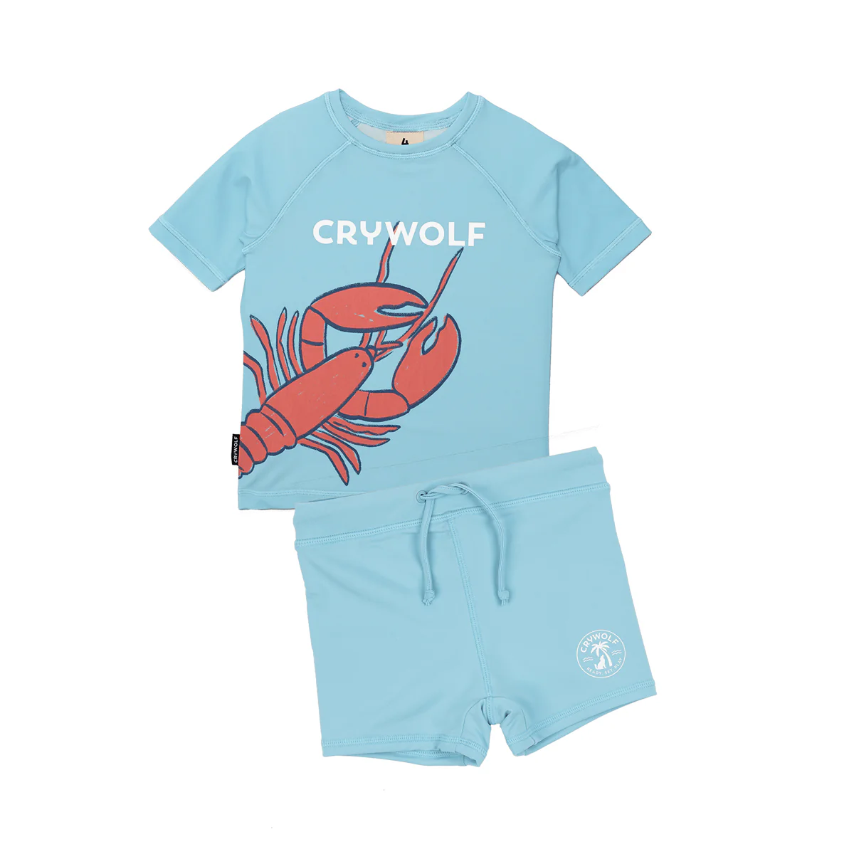Short Sleeve Rash Set - Fresh Lobster - Image 2