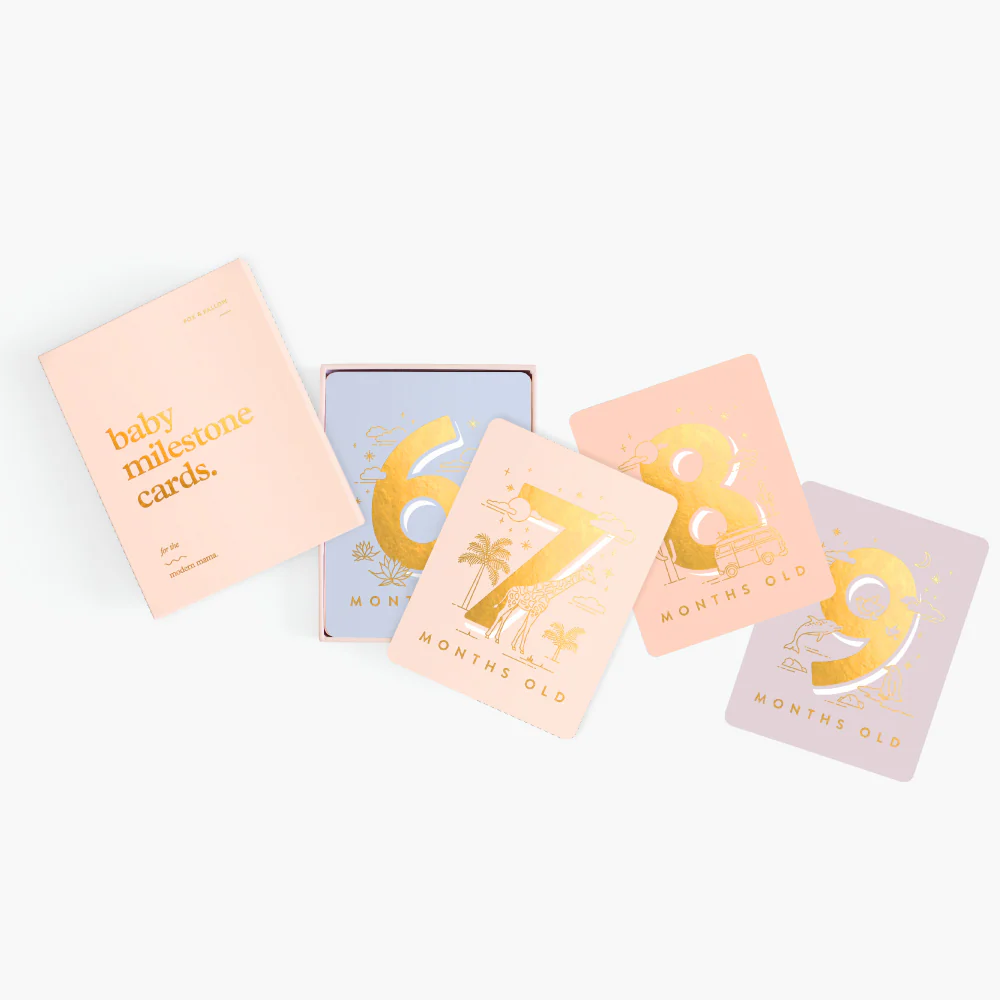 Baby Milestone Cards - Cream - Image 10