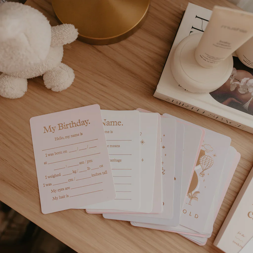 Baby Milestone Cards - Cream - Image 4