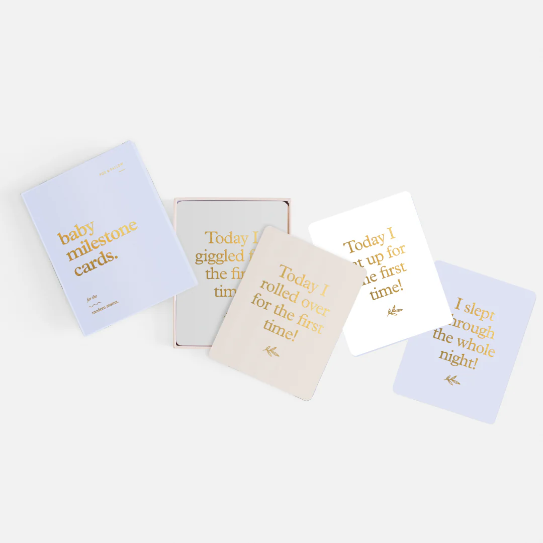 Baby Milestone Cards - Powder Blue - Image 9