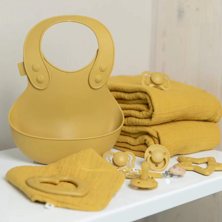 Dinner Bib - Mustard - Image 3