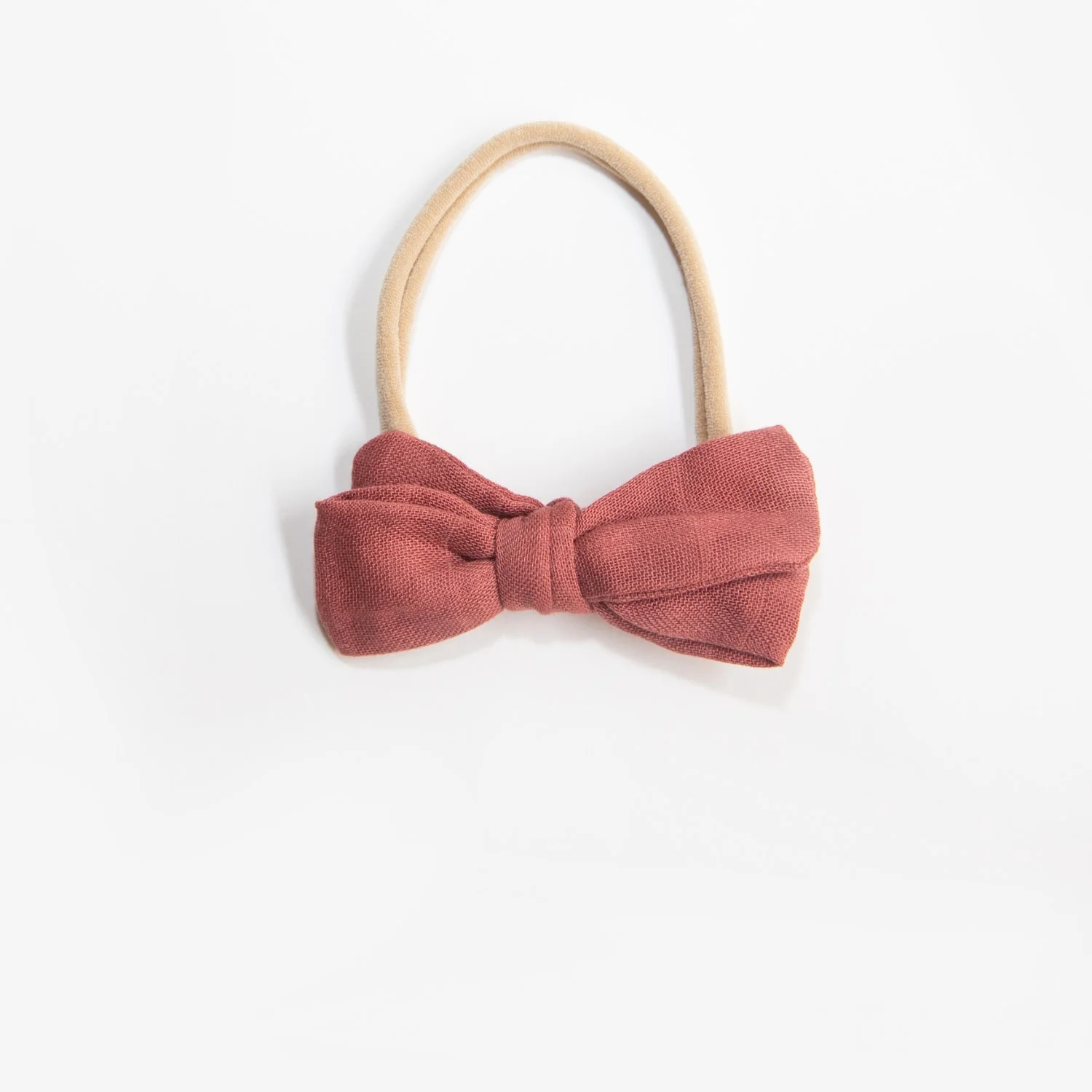 Dorothy Linen Bow Headband - Watermelon - Image 2