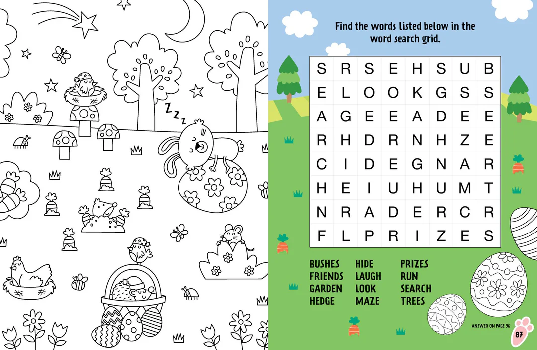 Easter Bunny Stop Here! - Bumper Activity Book - Image 4