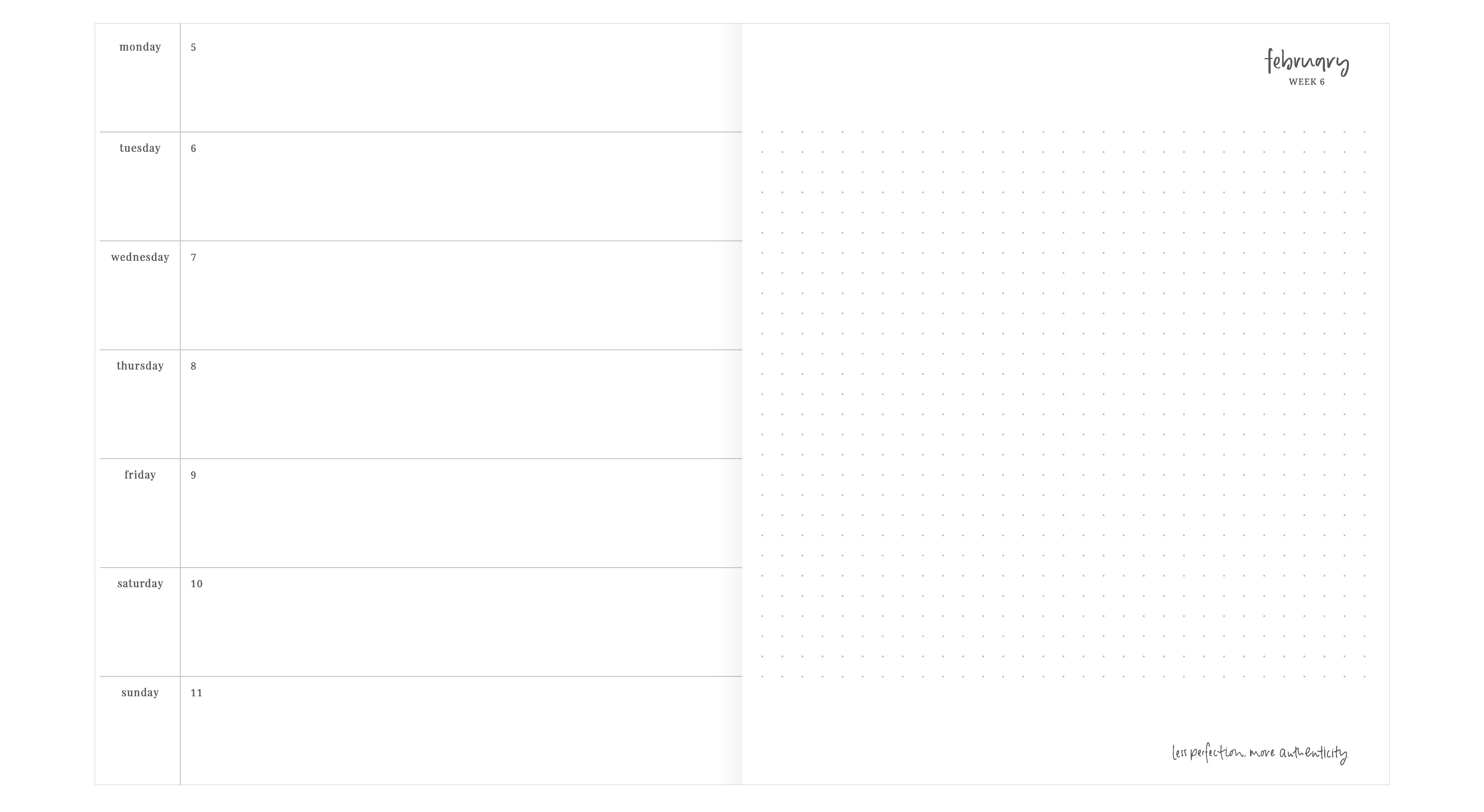 2024 Planner | Signature | Horizontal Weekly | Biscotti - Image 5