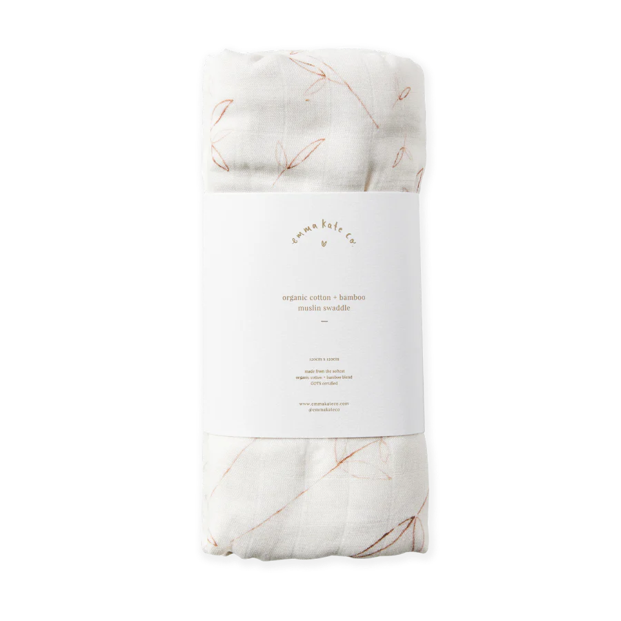 Baby Swaddle - Olive Branch