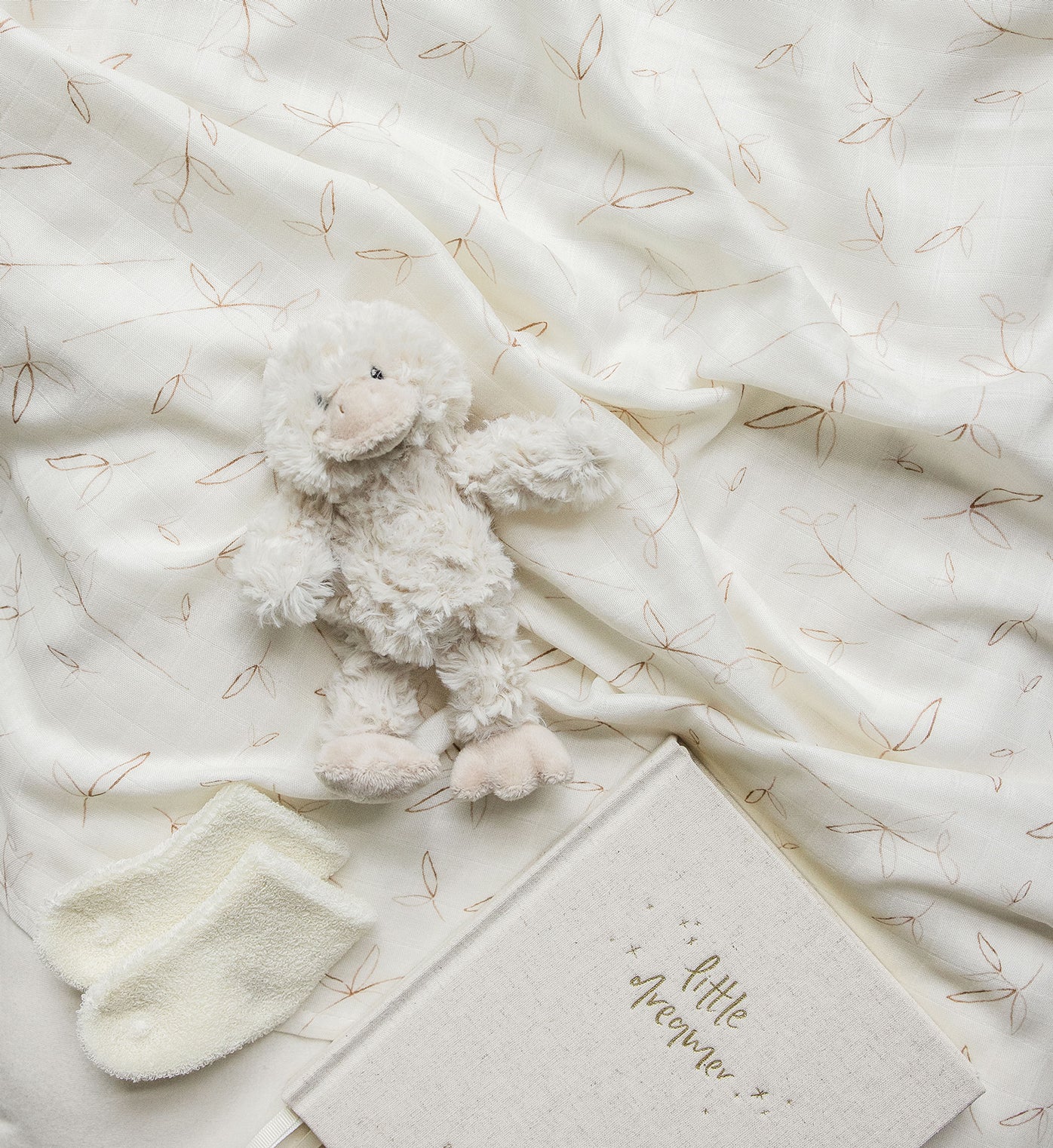 Baby Swaddle - Olive Branch - Image 6
