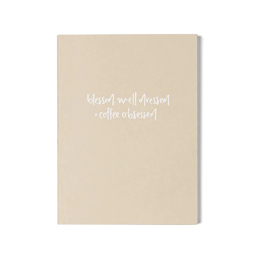 A6 Notebook | Coffee Obsessed | Dot Grid