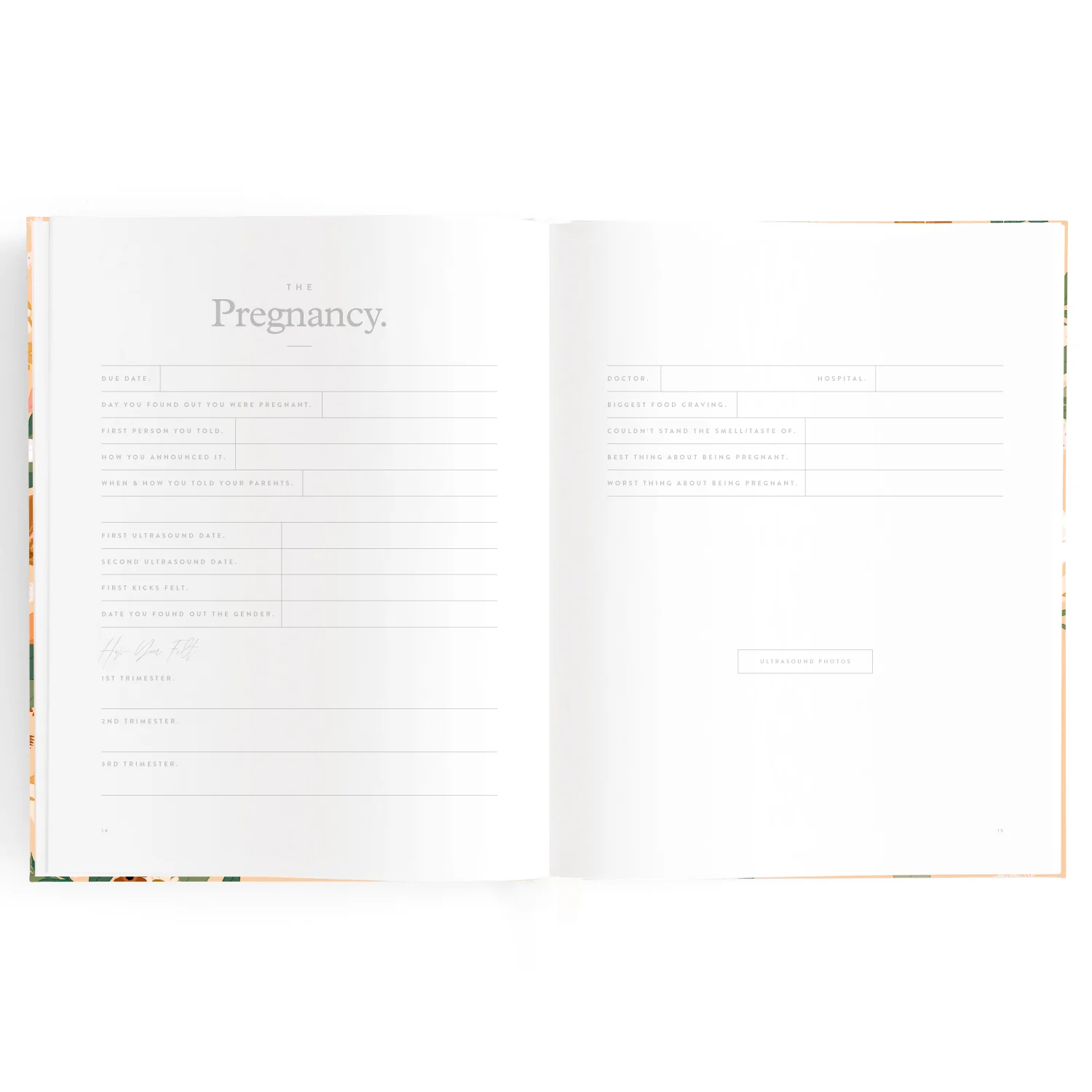 Baby Book - Floral - Image 11