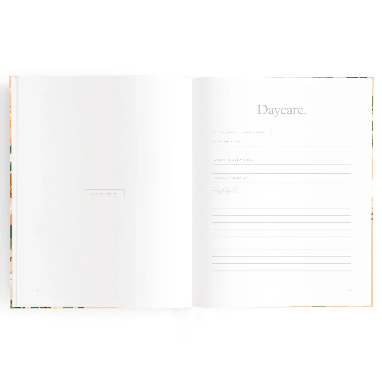 Baby Book - Floral - Image 8