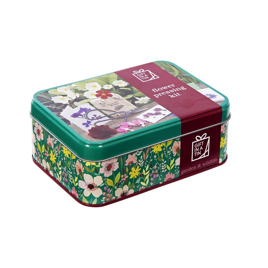 Flower Pressing Kit in a Tin - Image 3