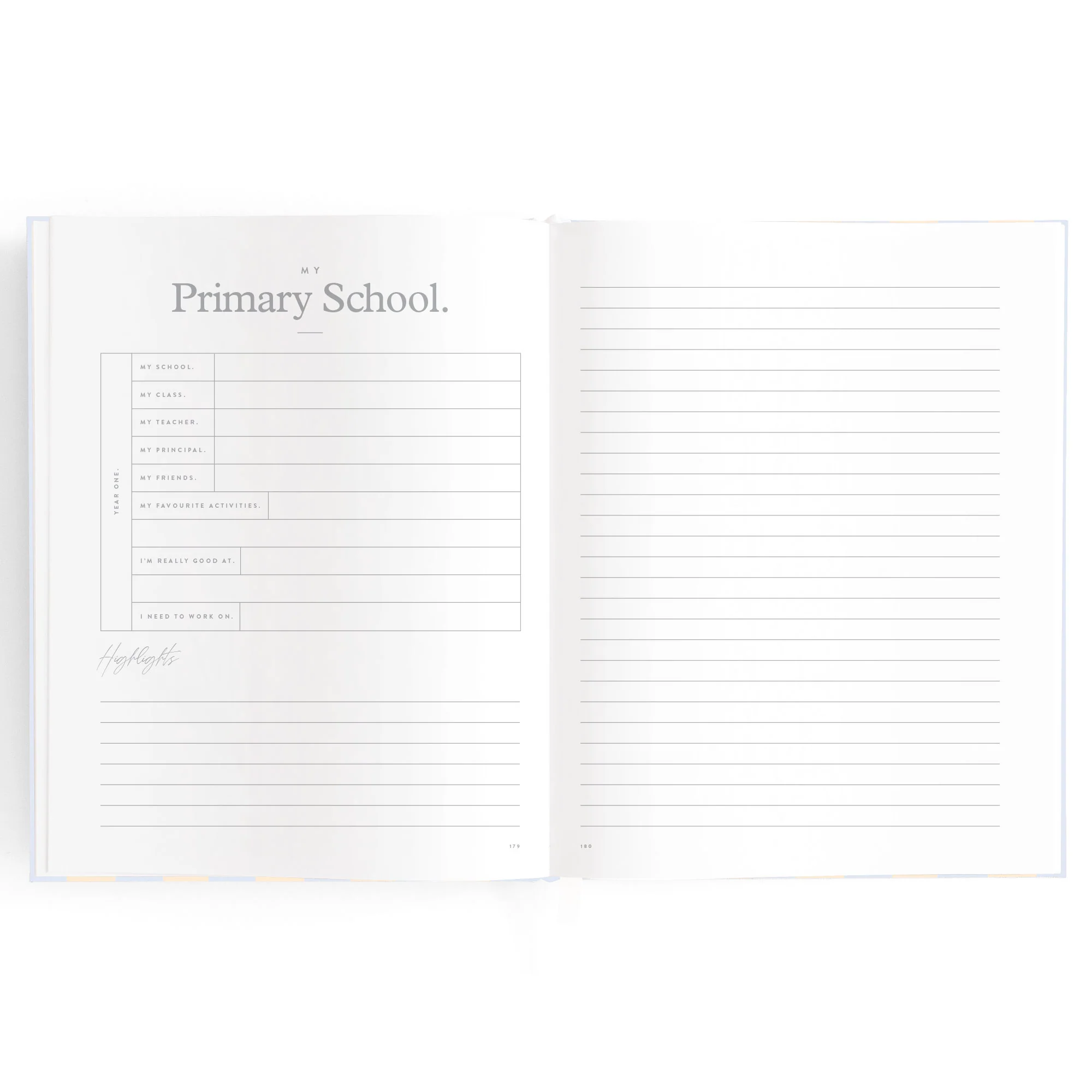 Baby Book - Cloud Stripe - Image 24