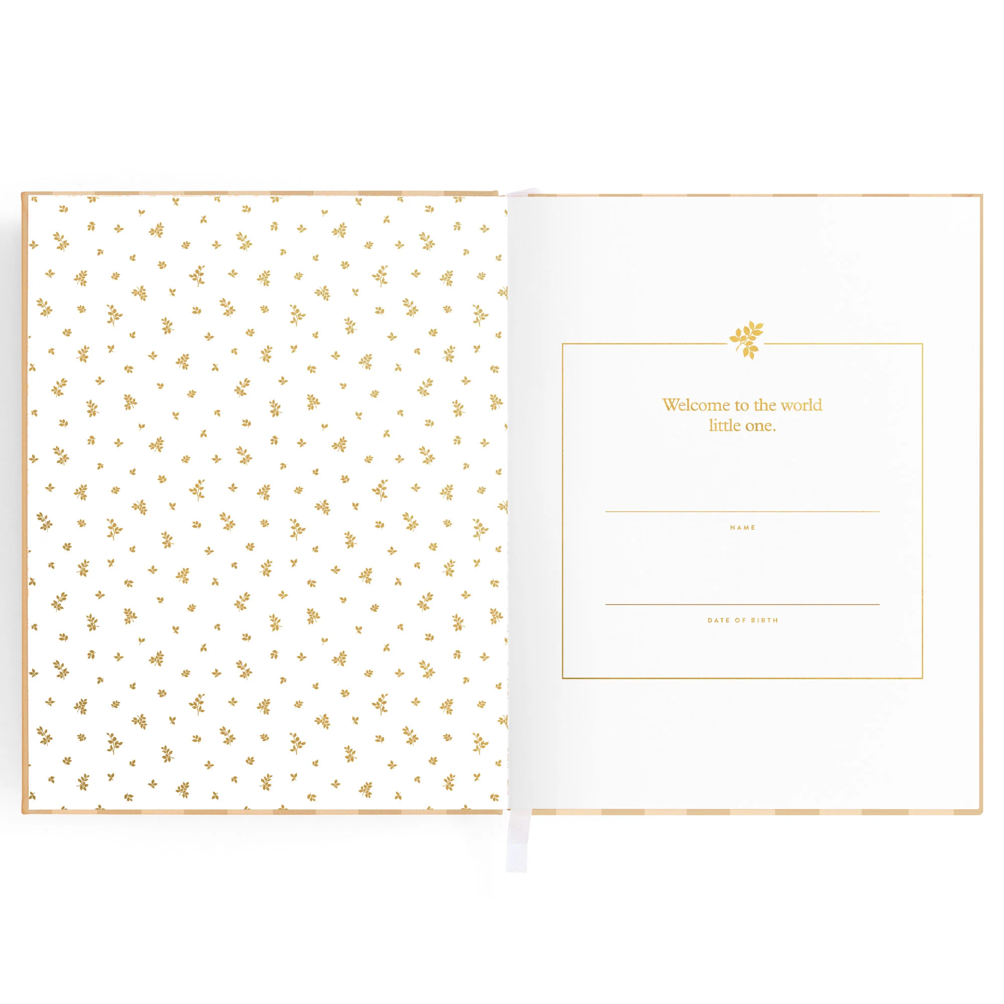 Baby Book - Coffee Stripe - Image 2