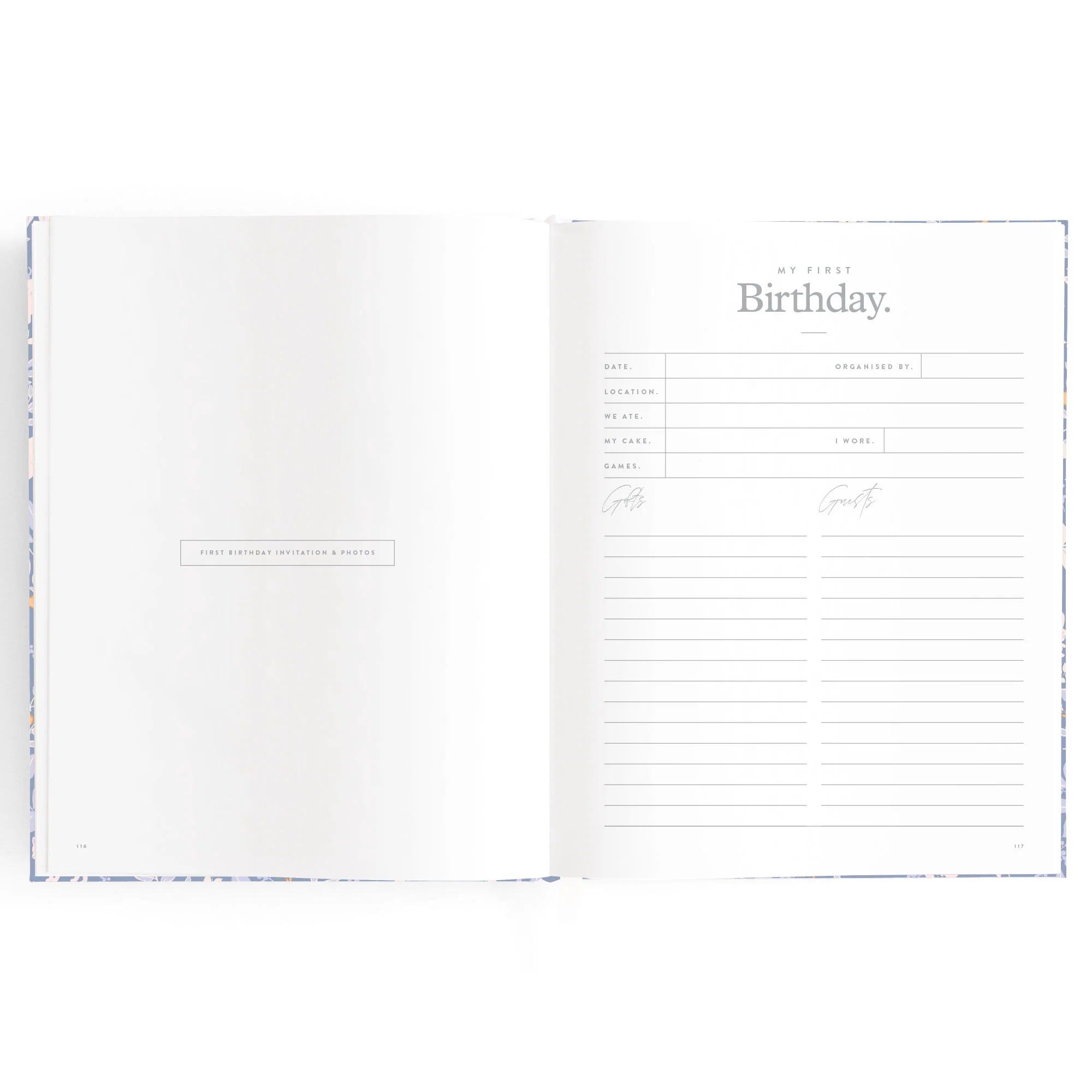 Baby Book - Forest Friends Cornflower - Image 20
