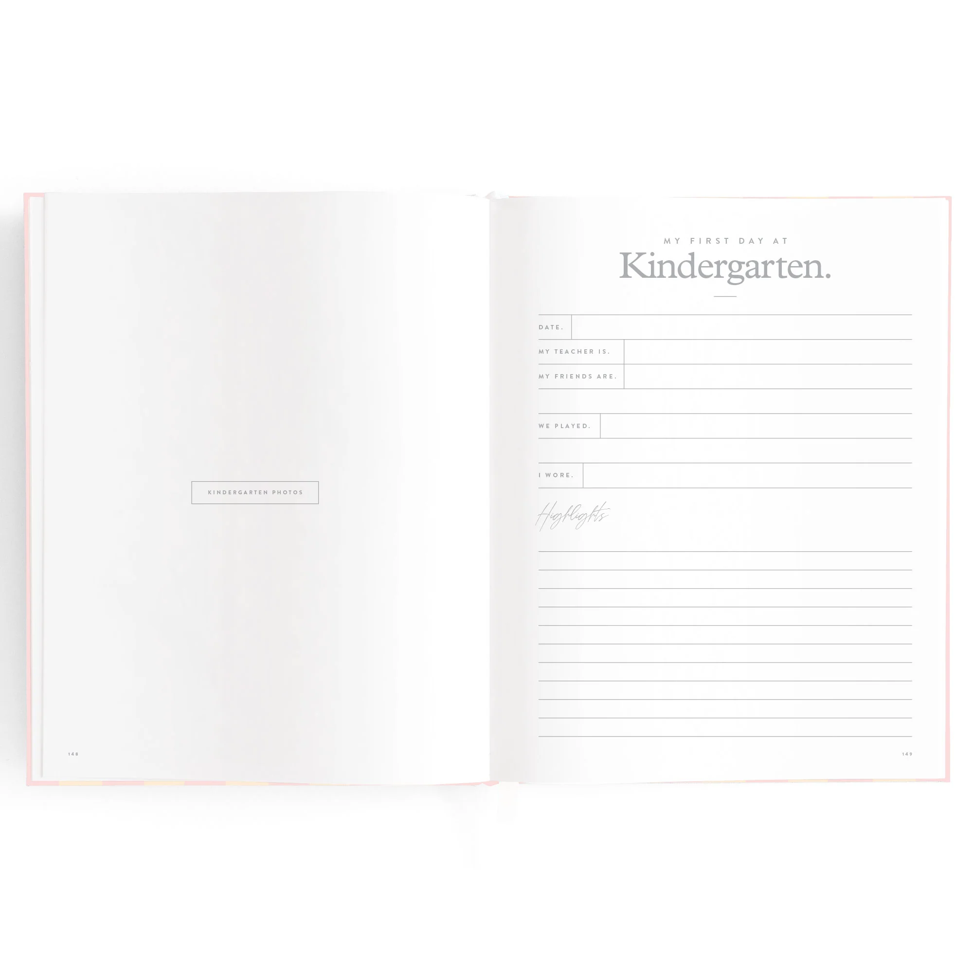 Baby Book - Petal Stripe - Image 4