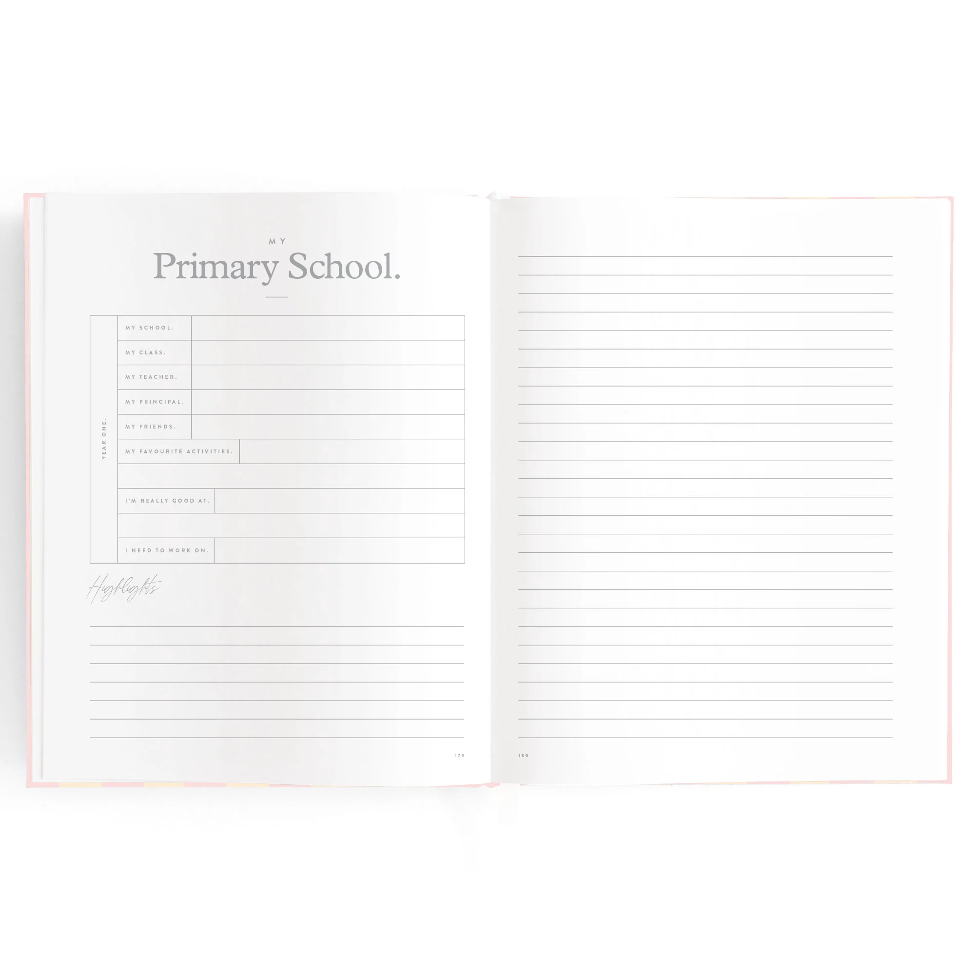 Baby Book - Petal Stripe - Image 5