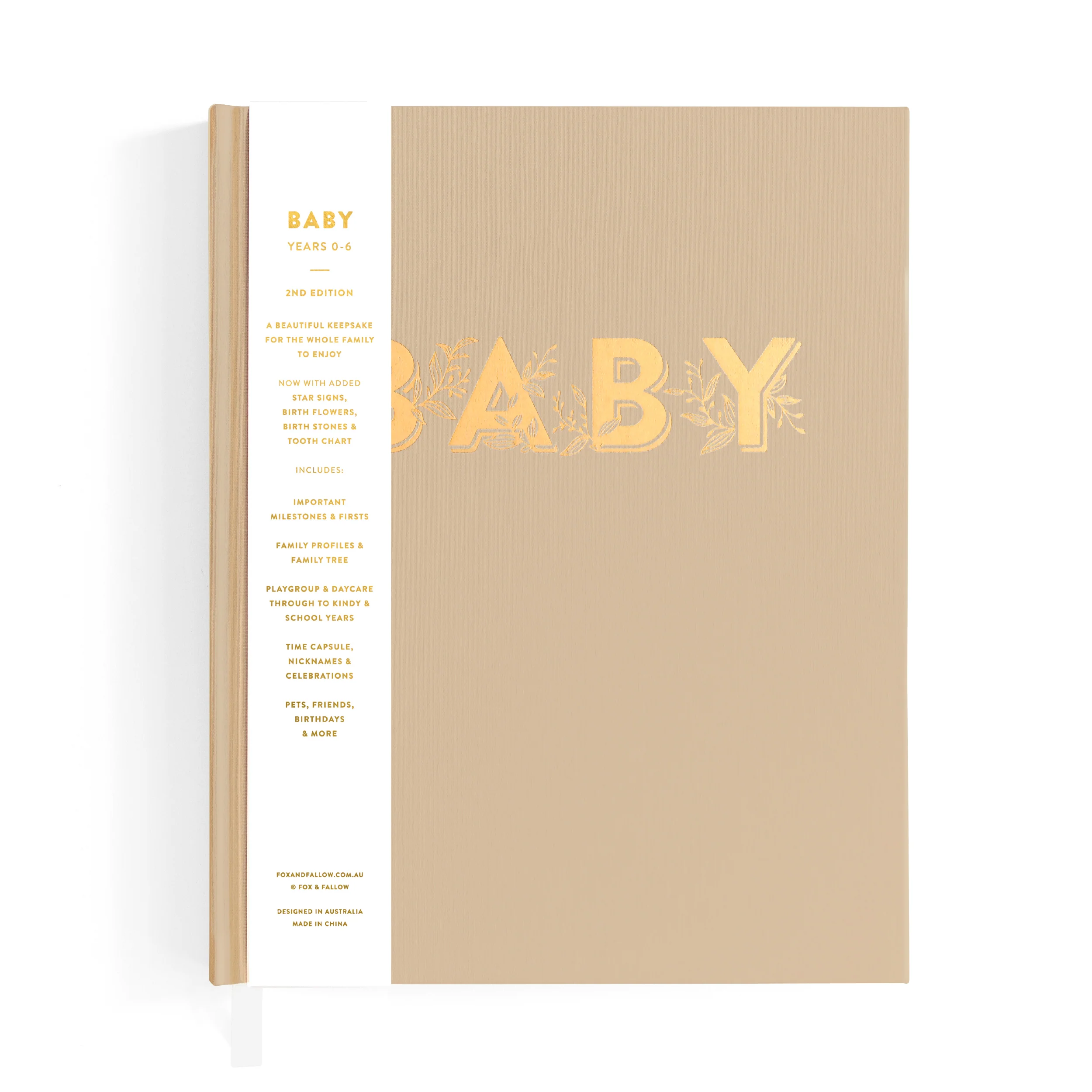 Baby Book - Biscuit (Boxed) - Image 3
