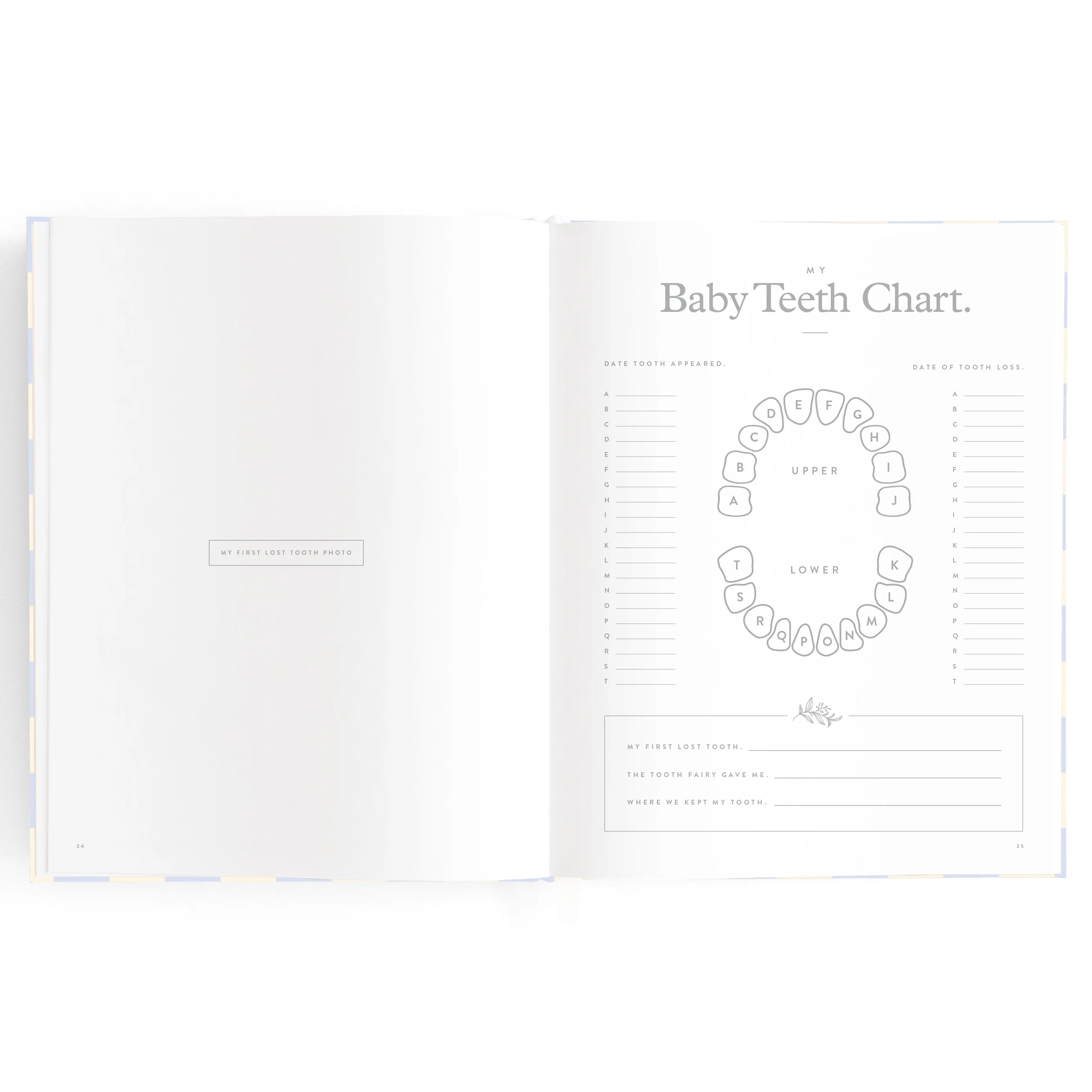 Baby Book - Blue Check - Image 13