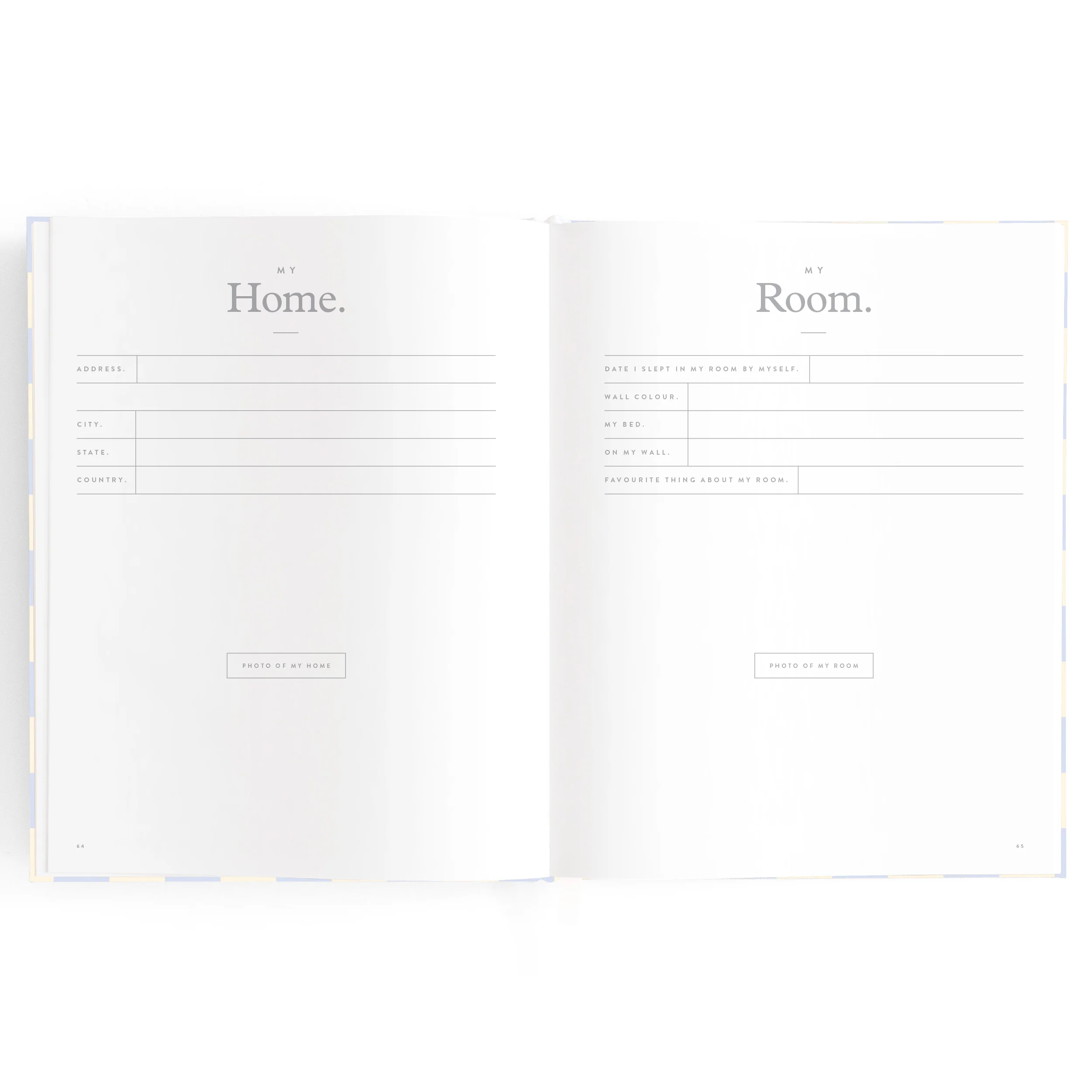 Baby Book - Blue Check - Image 17