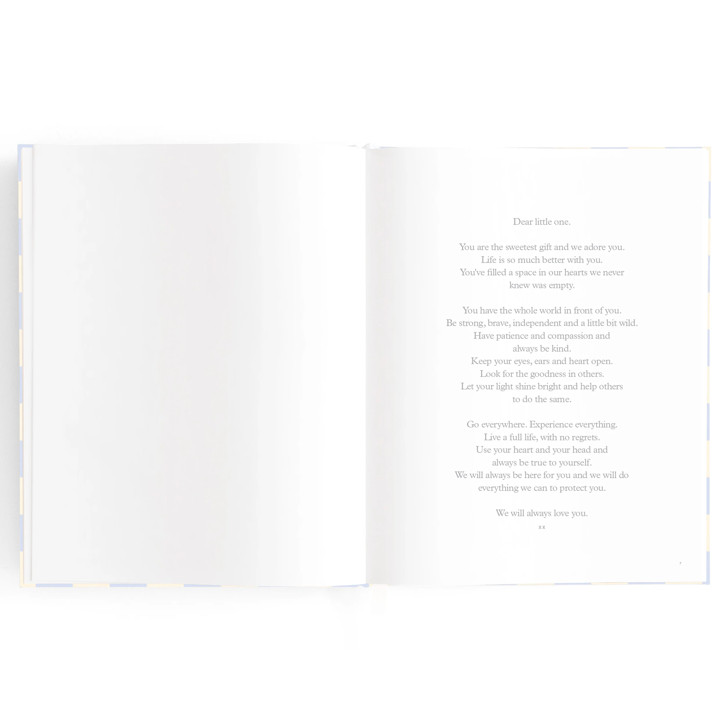 Baby Book - Blue Check (Boxed) - Image 7
