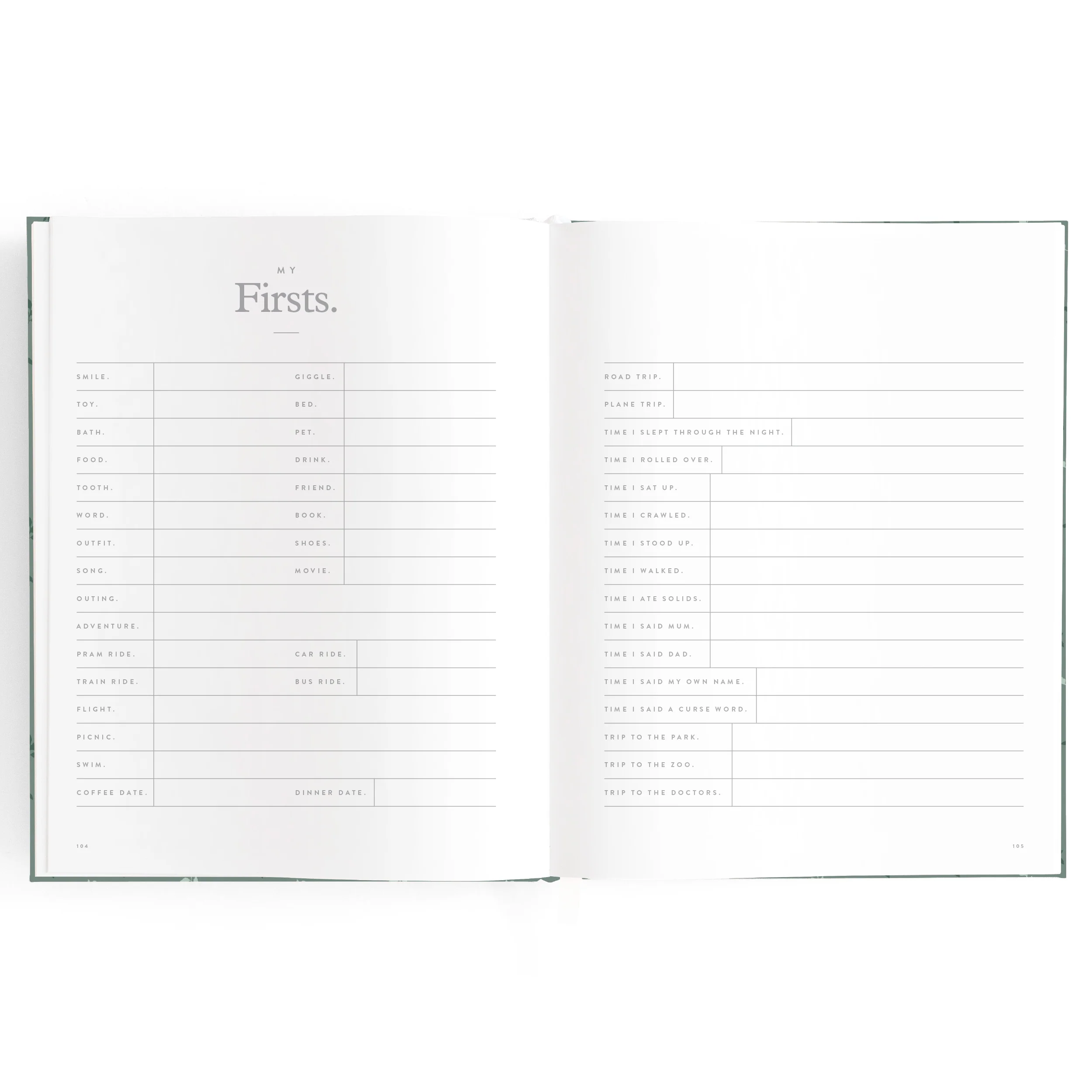 Baby Book - Pine (Boxed) - Image 24