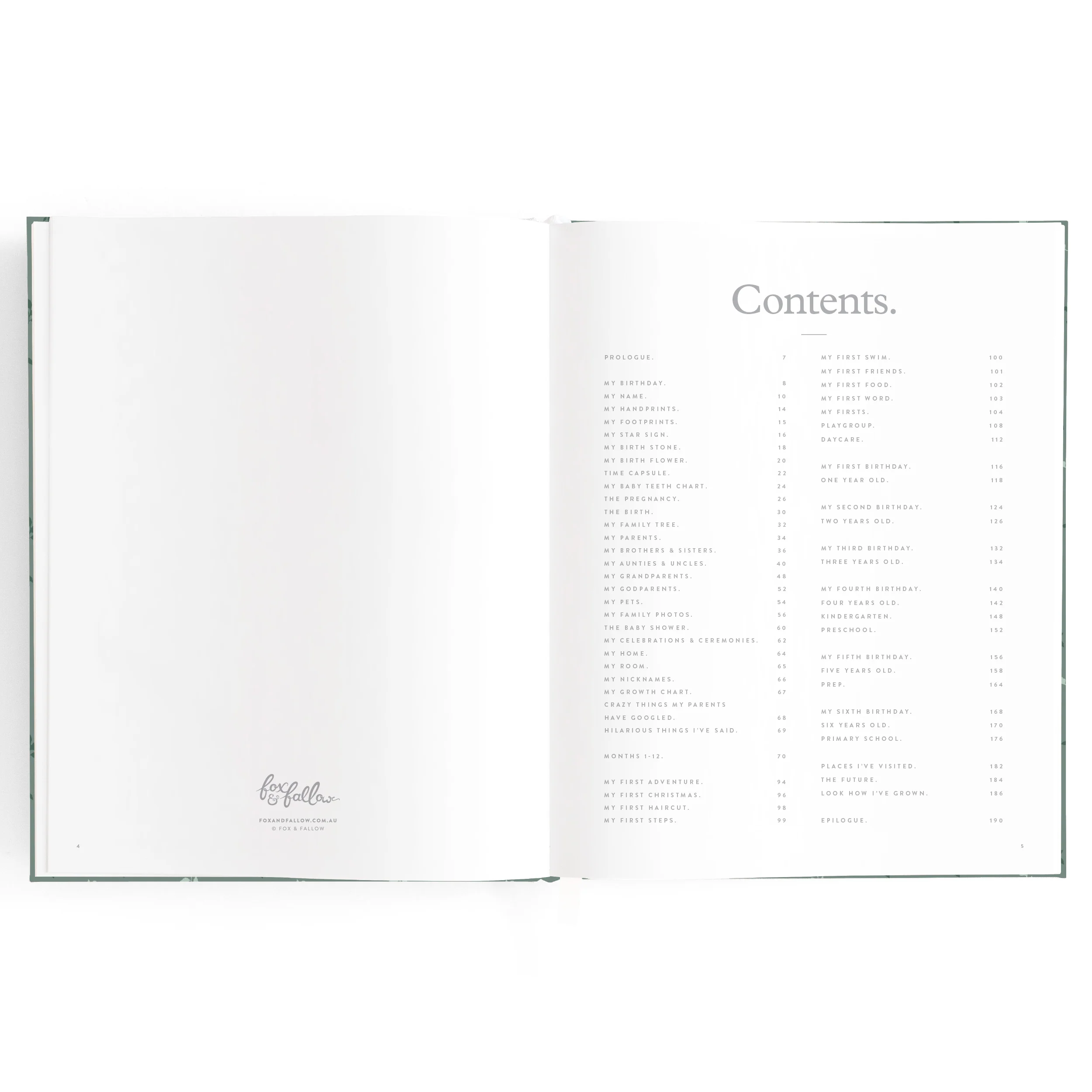 Baby Book - Pine (Boxed) - Image 6