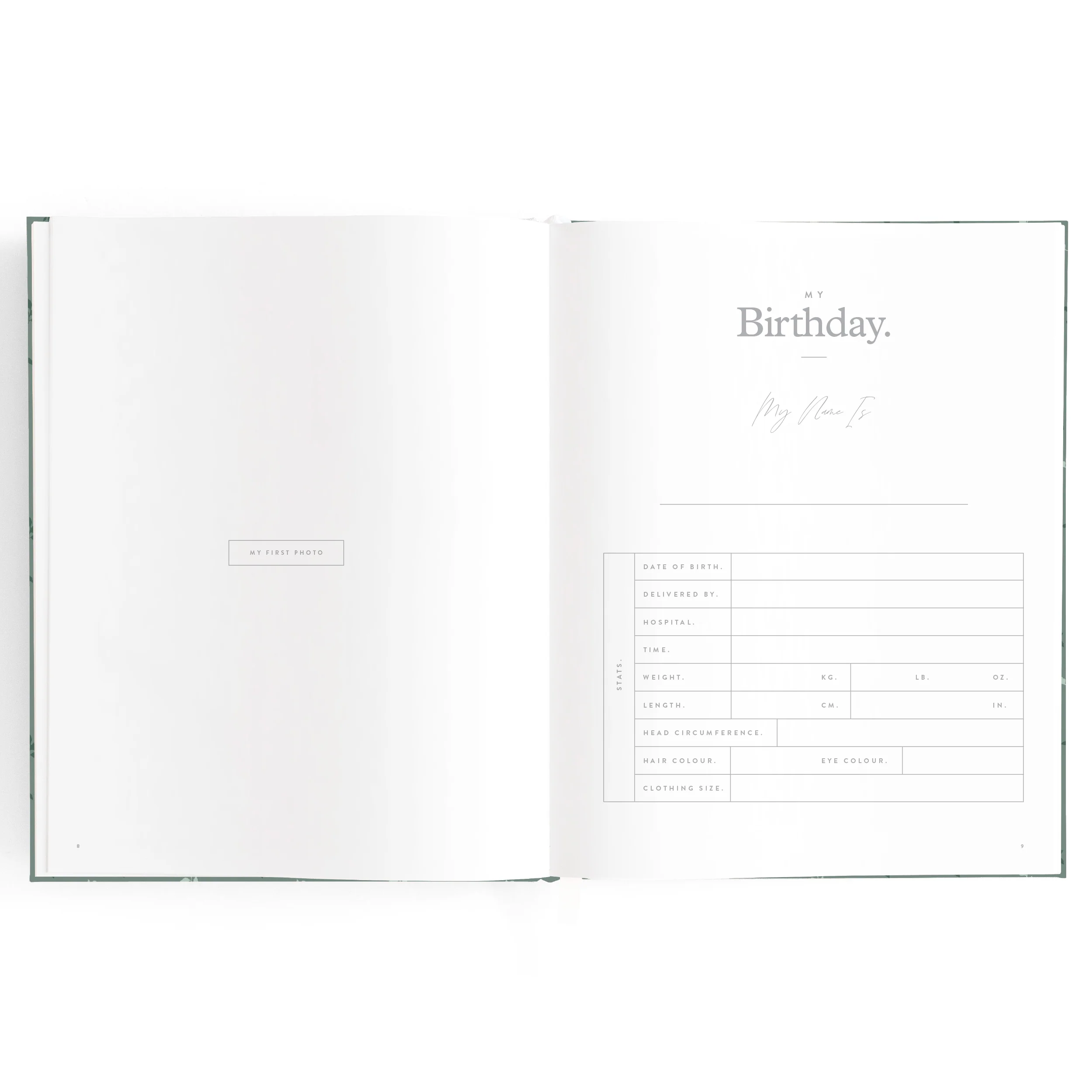 Baby Book - Pine (Boxed) - Image 8