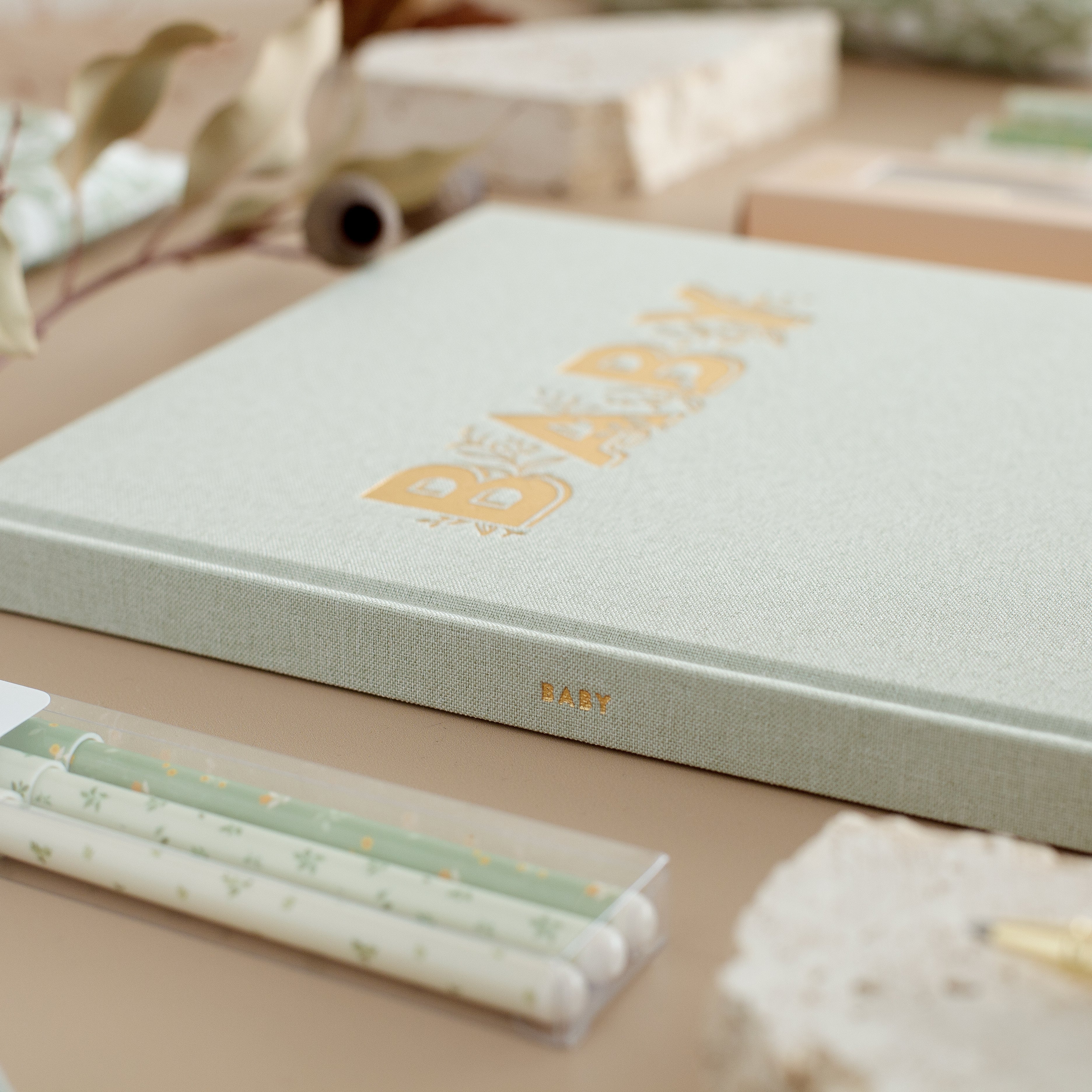 Baby Book - Pistachio (Boxed) - Image 5
