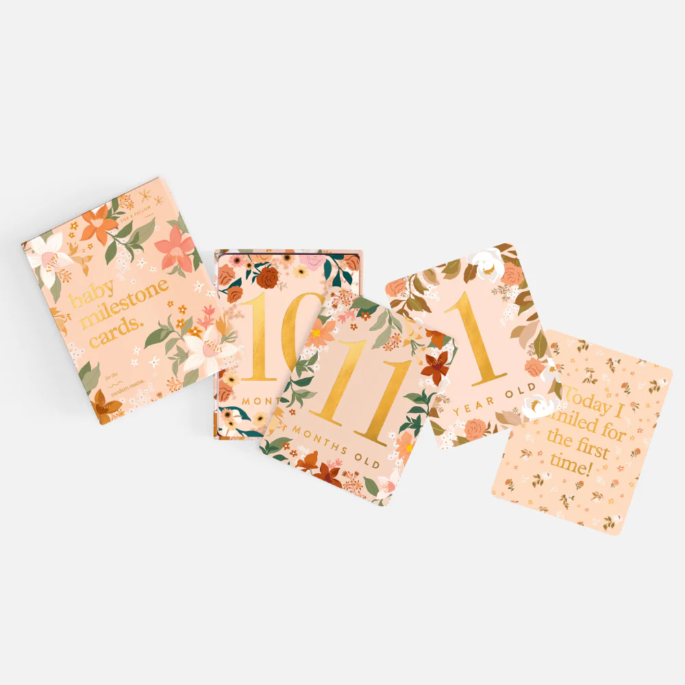 Baby Milestone Cards - Floral - Image 10