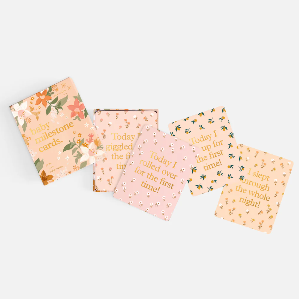 Baby Milestone Cards - Floral - Image 11