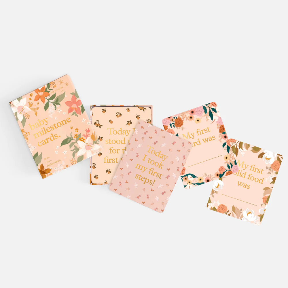 Baby Milestone Cards - Floral - Image 12