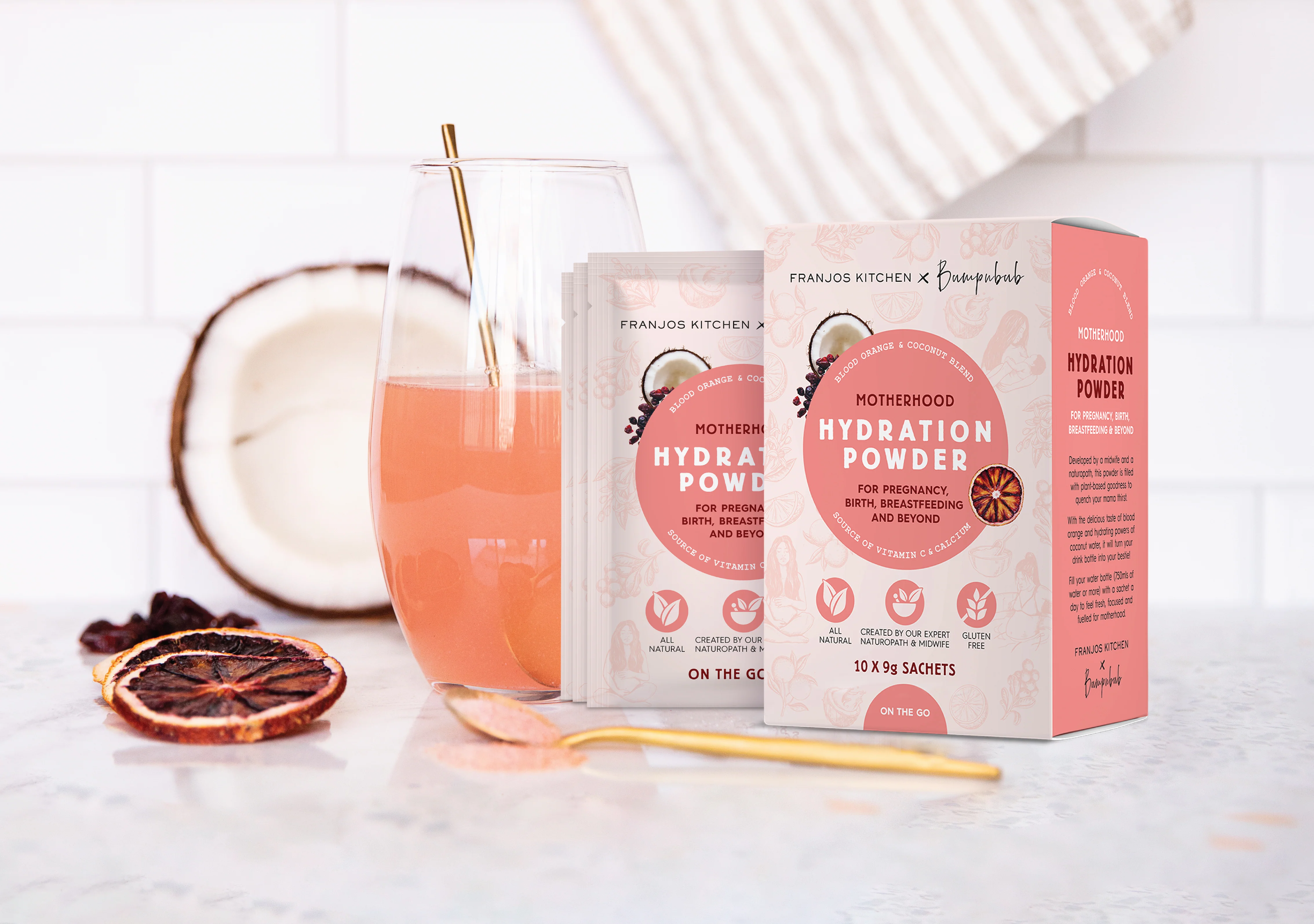 On-The-Go Motherhood Hydration Box - Blood Orange - Image 2
