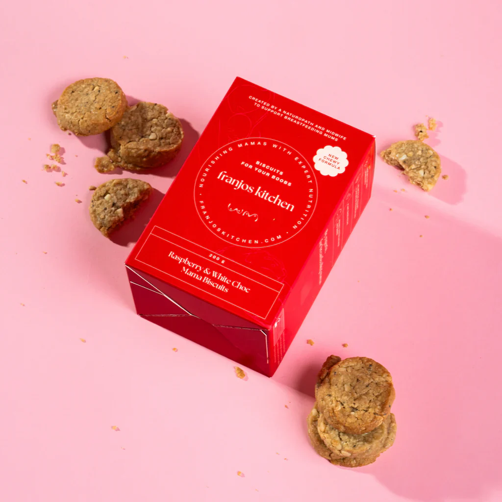 Mama Biscuits - Raspberry & White Choc - Image 3