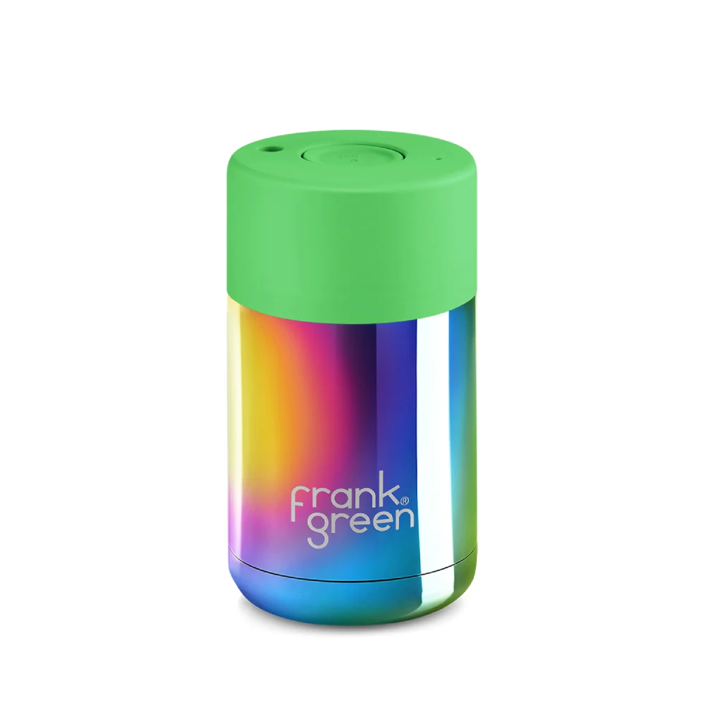 Reusable Cup 295ml - Rainbow/Neon Green