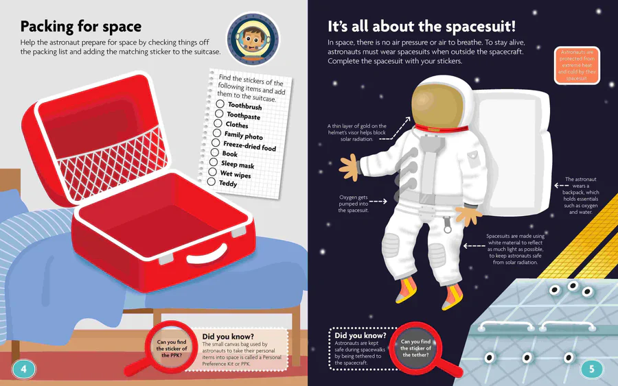 FunFacts - Sticker Activity Book - Solar System - Image 5