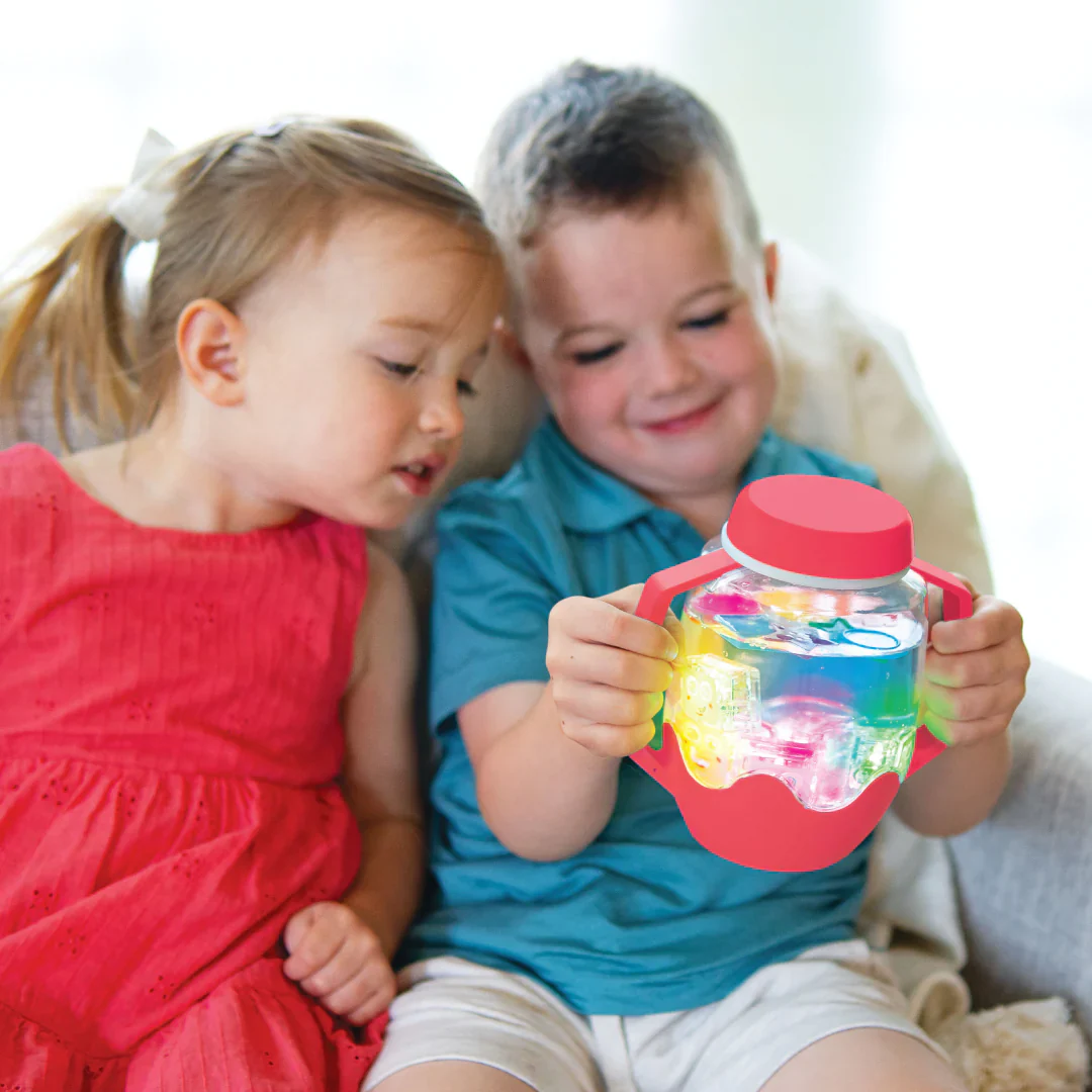 Sensory Play Jar - Blue - Image 3