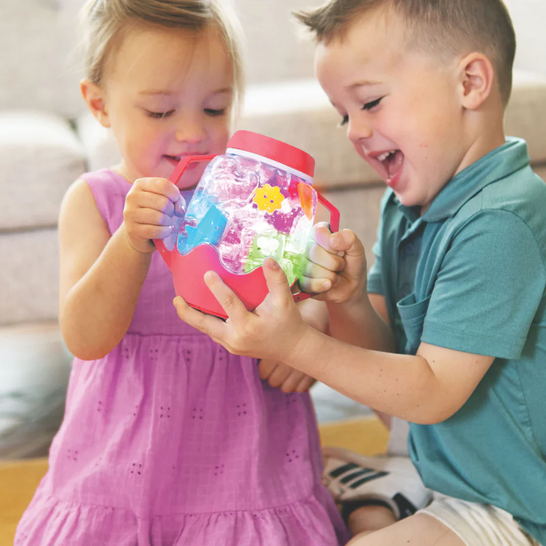 Sensory Play Jar - Blue - Image 4