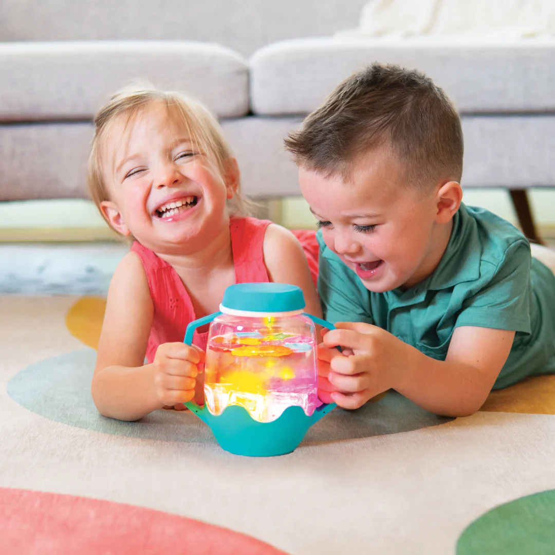 Sensory Play Jar - Yellow - Image 3