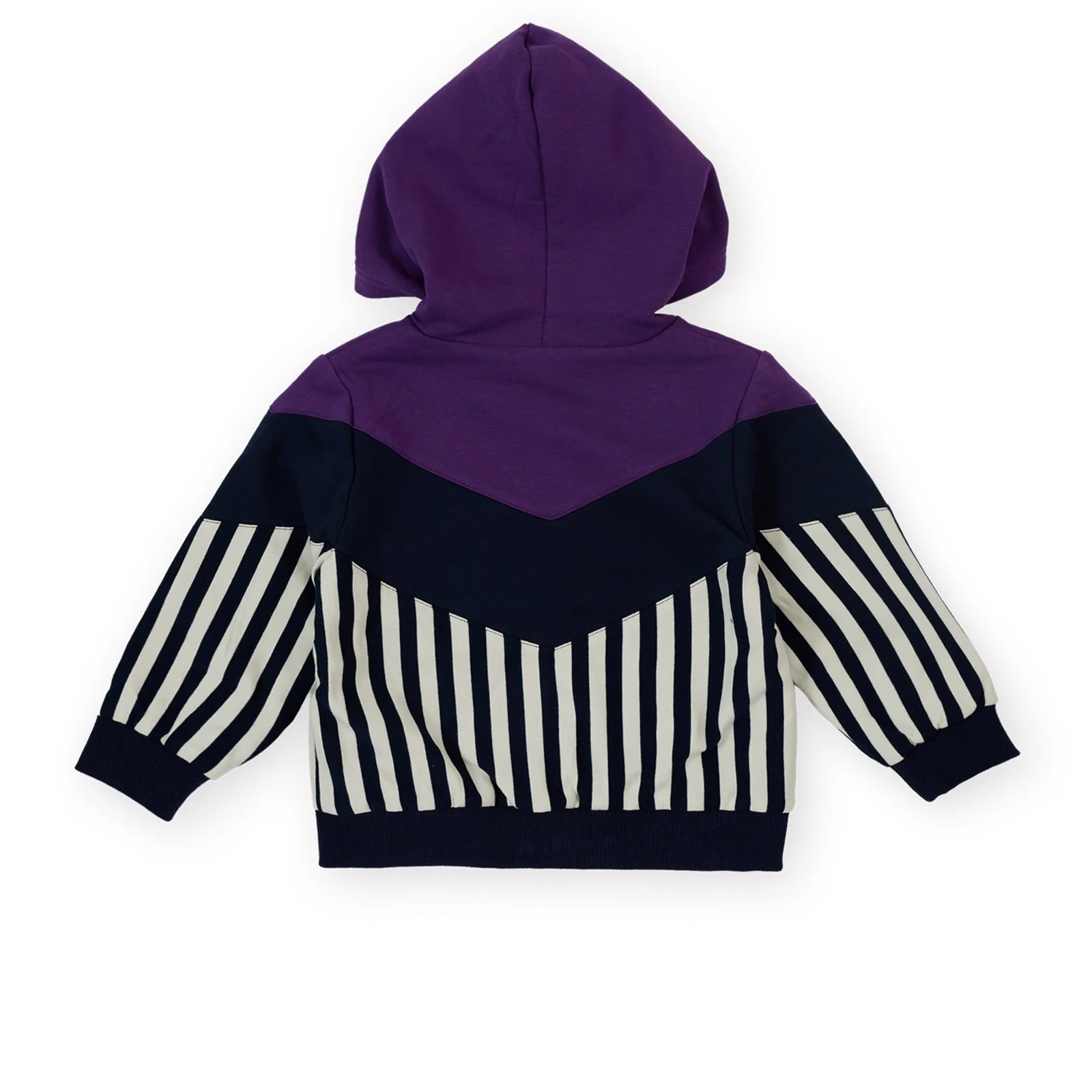 Block Stripe Hooded Jacket - Image 4